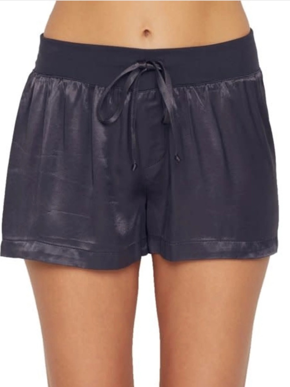 PJ Harlow Mikel Satin Lounge Shorts Size L